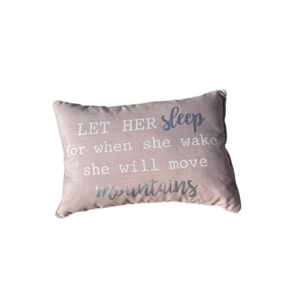 ♡ Pink Decorative Pillow ♡
